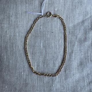 Vintage Silver 40-60ǯ ꥹ Bracelet Gold on Silver 9K