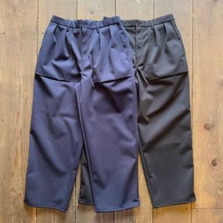 CURLYCo. Solid Double Knit Tapered Pants 
