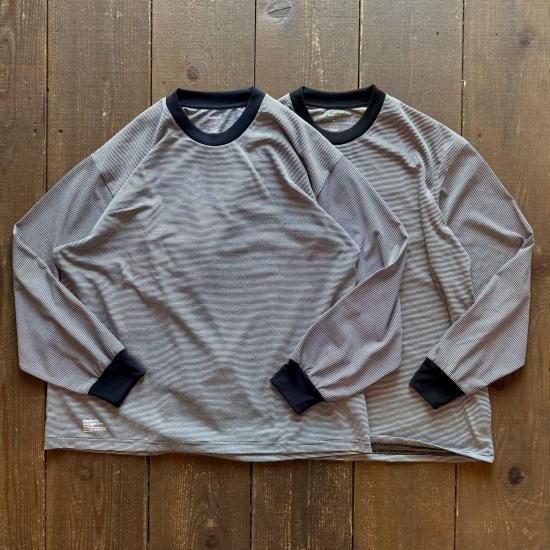 Fresh Service】 Micro Border L/S Tee 