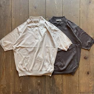 <img class='new_mark_img1' src='https://img.shop-pro.jp/img/new/icons5.gif' style='border:none;display:inline;margin:0px;padding:0px;width:auto;' />KAPTAIN SUNSHINE Cotton Knit Polo Shirt 