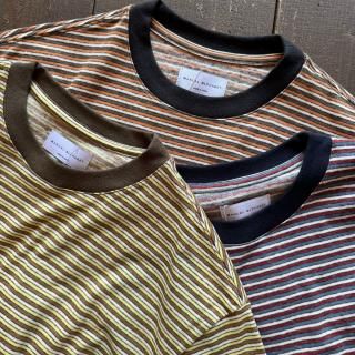 <img class='new_mark_img1' src='https://img.shop-pro.jp/img/new/icons5.gif' style='border:none;display:inline;margin:0px;padding:0px;width:auto;' />Manual Alphabet Multi Border S/S Tee 