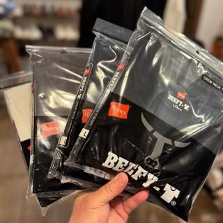 <img class='new_mark_img1' src='https://img.shop-pro.jp/img/new/icons5.gif' style='border:none;display:inline;margin:0px;padding:0px;width:auto;' />Hanes BEEFY-T 4 