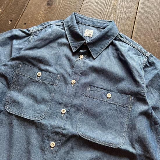 トップス ORDINARY FITS CHAMBRAY PULLOVER SHIRTS 楽天市場】ordinaryfits オーディナリーフィッツ シャンブレー