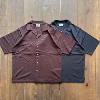 <img class='new_mark_img1' src='https://img.shop-pro.jp/img/new/icons5.gif' style='border:none;display:inline;margin:0px;padding:0px;width:auto;' />yonetomi  Light Wave Cotton Knit Shirt 