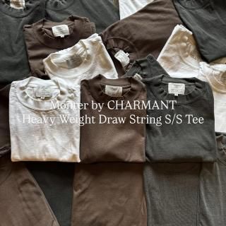<img class='new_mark_img1' src='https://img.shop-pro.jp/img/new/icons5.gif' style='border:none;display:inline;margin:0px;padding:0px;width:auto;' />Monter by CHARMANT Heavy Weight Draw String S/S Tee 