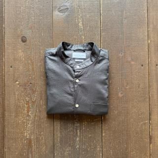 <img class='new_mark_img1' src='https://img.shop-pro.jp/img/new/icons5.gif' style='border:none;display:inline;margin:0px;padding:0px;width:auto;' />Manual Alphabet Viyella Loose Fit Band Collar Shirt 