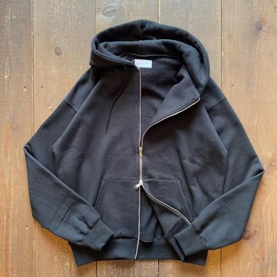 Manual Alphabet】 Azuma Brushed Sweat Fullzip 