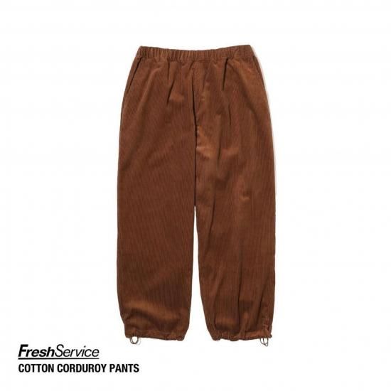 Fresh Service】 Cotton Corduroy Utility Pants 
