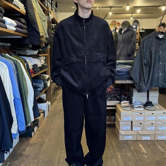 N*o様 【ブラック/L】FreshService CORDUROY SET U Fresh Service】 Cotton Corduroy Utility Pants 