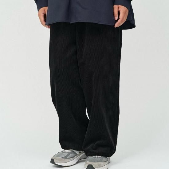 N*o様 【ブラック/L】FreshService CORDUROY SET U Fresh Service】 Cotton Corduroy Utility Pants 