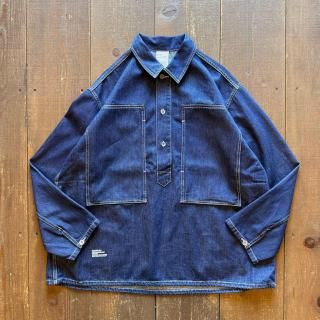 <img class='new_mark_img1' src='https://img.shop-pro.jp/img/new/icons5.gif' style='border:none;display:inline;margin:0px;padding:0px;width:auto;' />Fresh Service Denim Pullover Shirt 