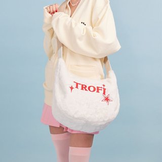 ڼTROFI My Fluffy Friend (BAG) White