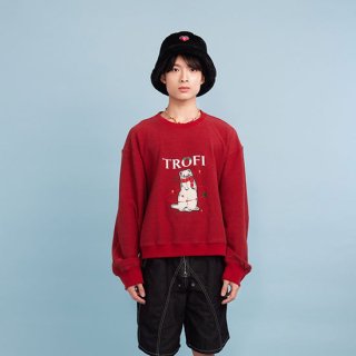 【受注生産】TROFI My Fluffy Xmas Red Sweater