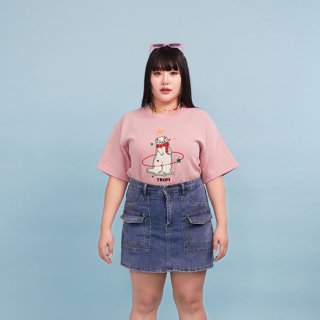 ڼTROFI My Fluffy Tees SoftPink