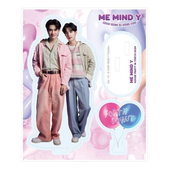 アクリルスタンド FORTHDONUT ver. ME MIND Y HOUSE PARTY IN アクリルスタンド FORTHDONUT ver. ME MIND Y HOUSE PARTY IN