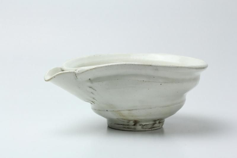粉引片口鉢・熊谷雅博 - 暮らしを楽しむうつわ・作家ものの和