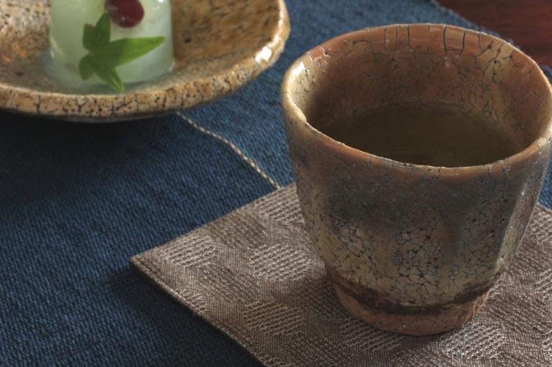 鬼萩小煎茶・黒田岳 - 暮らしを楽しむうつわ・作家ものの和食器 鬼萩小煎茶・黒田岳 - 暮らしを楽しむうつわ・作家ものの和食器