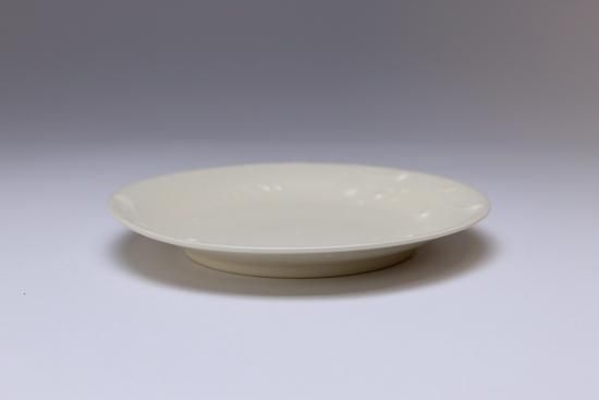 いっちん丸皿（白）佐々木しず - 暮らしを楽しむうつわ・作家