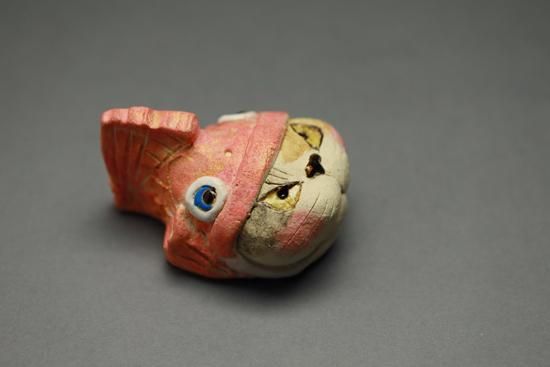 猫かぶり(鯛)B・岡村洋子 - 暮らしを楽しむうつわ・作家ものの和食器