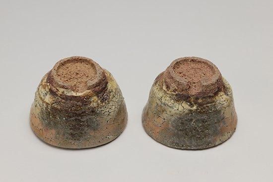 鬼萩茶器セット(茶器+碗2個)木箱付・黒田岳 - 暮らしを楽しむ