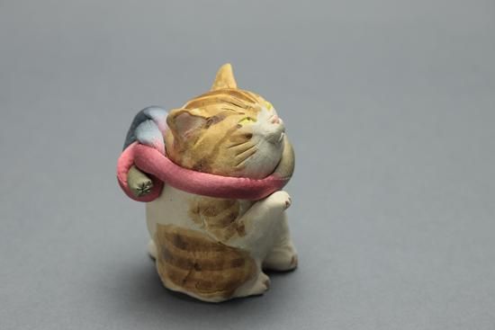 満福まねき猫(J)・水谷満 - 暮らしを楽しむうつわ・作家ものの和