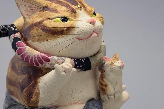 猫仏(大)・水谷満 - 暮らしを楽しむうつわ・作家ものの和食器