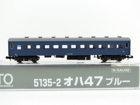 5135-2　オハ47 ブルー - Nゲージ専門　鉄道模型レイルモカ