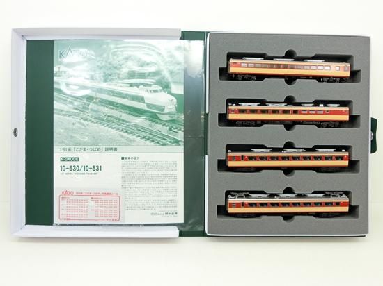 10-531 151系「こだま・つばめ」4両増結セット - Nゲージ専門