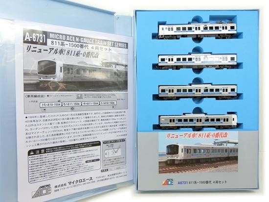 新品、未走行）JR九州 811系1500番代 4両セット