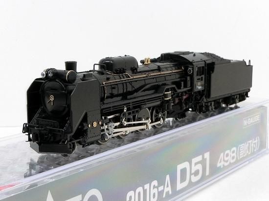 2016-A D51 498(副灯付)(動力付き) Nゲージ 鉄道模型 KATO(カトー)2016-A