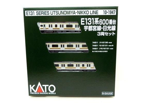 10-1947 E131系600番台 宇都宮線・日光線 3両セット - Nゲージ 10-1947 E131系600番台 宇都宮線・日光線 3両セット - Nゲージ