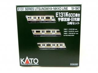 10-1947 E131系600番台 宇都宮線・日光線 3両セット - Nゲージ 10-1947 E131系600番台 宇都宮線・日光線 3両セット - Nゲージ