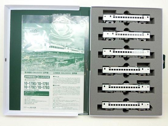 10-1793 台湾鉄路EMU3000(緑) 6両増結セット - Nゲージ専門 鉄道 10-1793 台湾鉄路EMU3000(緑) 6両増結セット - Nゲージ専門 鉄道