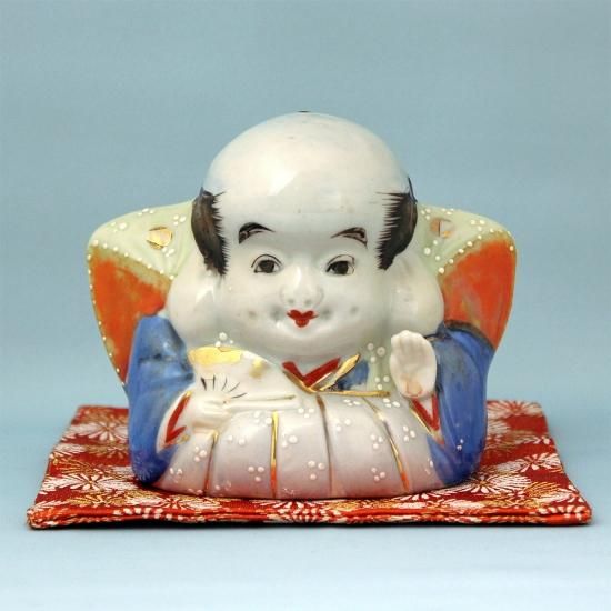福助人形(明治、10cm) アンティークス加志屋ネットショップで 福助人形(明治、10cm) アンティークス加志屋ネットショップで