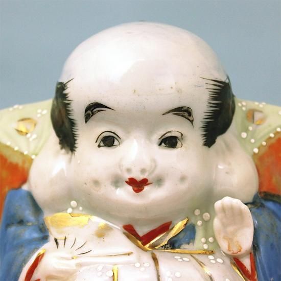 福助人形(明治、10cm) アンティークス加志屋ネットショップで 福助人形(明治、10cm) アンティークス加志屋ネットショップで