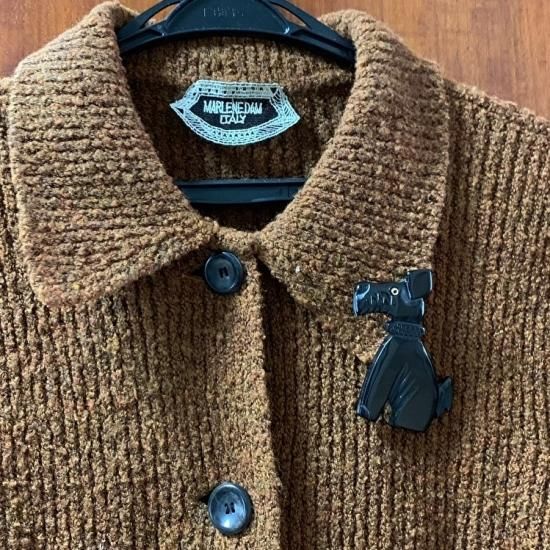 【廃盤 希少】 BURBERRY ブローチ スコティッシュテリア ヴィンテージ 廃盤 希少】 BURBERRY ブローチ スコティッシュテリア