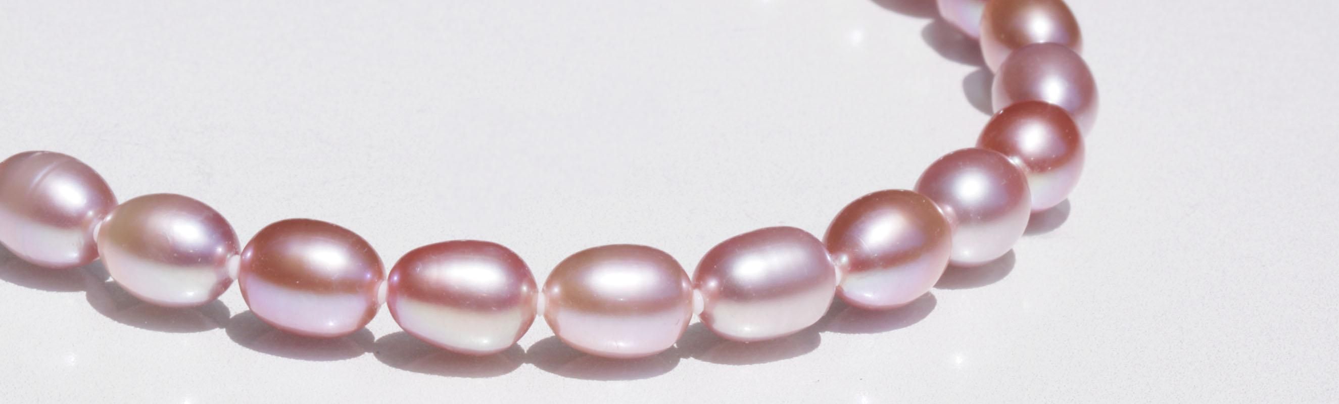 本真珠　ピンク　ネックレス　3-4mm 本真珠 ピンク ネックレス 3-4mm