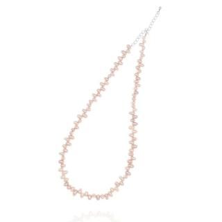 <img class='new_mark_img1' src='https://img.shop-pro.jp/img/new/icons14.gif' style='border:none;display:inline;margin:0px;padding:0px;width:auto;' />≪ パールのレース ≫ 淡水パールクレオパトラネックレス 約5.0mm SILVER y-n-695