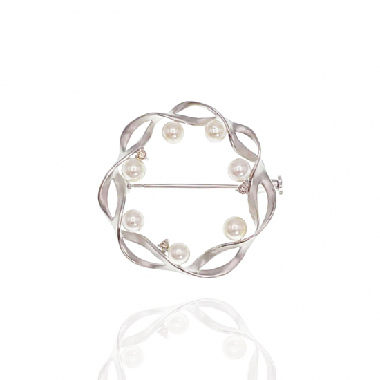 ダイヤ入りアコヤベビーパールブ