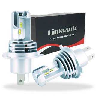 Linksauto LED H4 Hi/Lo LED ヘッドライト 車用 バルブ 99％車種対応 12V車対応(ハイブリッド車・EV車対応)