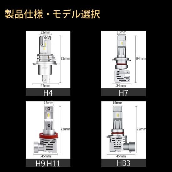 LED H4 Hi/Lo LEDヘッドライト バイク用 YAMAHA Raid TT250R 4WA