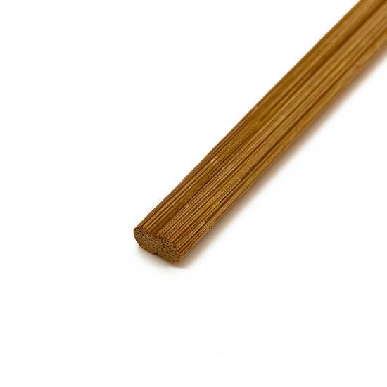 スス竹天削箸 ハカマ 濃赤 21cm 100膳入 - はし藤本店