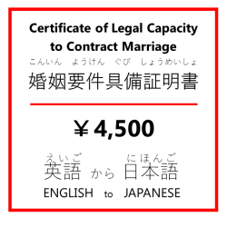 Certificate of Legal Capacity to Contract Marriage׷ 