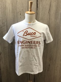 リアルマッコイズ/ BUCO 　BC21002　ブコ  ENGNEERS 半袖Tシャツ 　THE REAL McCOY'S 　エンジニア