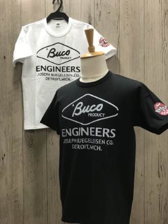 リアルマッコイズ/ BUCO 　BC22001 ブコ ENGNEERS 半袖Tシャツ 　THE REAL McCOY'S 　エンジニア
