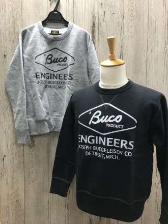 BUCO/リアルマッコイズ BC19103 BUCO SWEATSHIRTENGINEER ブコ