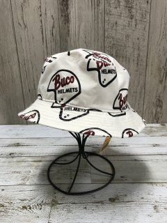 ꥢޥå  ֥ϥåȡ BA23009 BUCO BUCKET HAT / LOGO ECRU REAL McCOYS