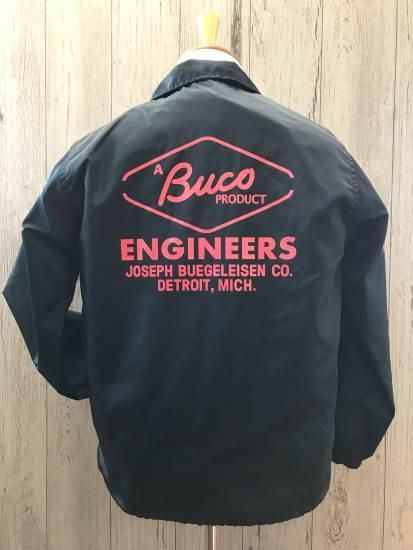 ꥢޥå/BUCO  BJ24004 COACH JACKET / ENGINEERS BLKʥ󥳡㥱å ֥THE REAL McCOY'S