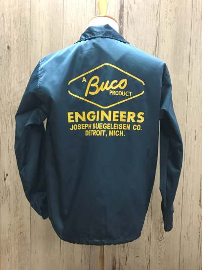 ꥢޥå/BUCO BJ24004 COACH JACKET / ENGINEERS COBALTʥ󥳡㥱å ֥THE REAL McCOY'S