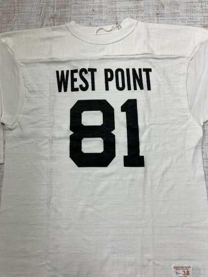 ウエアハウス Lot 4063 7分袖フットボールTシャツ WEST POINT